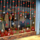 Miico XL5012 Starry And Snowflake Pendant Wall Sticker Glass Door And Window Decorative Sticker