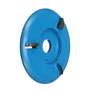 90mm Wood Carving Disc Turbo Plane For 16mm Aperture Angle Grinder