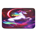 3PCS Colorful Horse Bathroom Non-Slip Pedestal Rugs Pads Lid Toilet Seat Covers Bath Mats