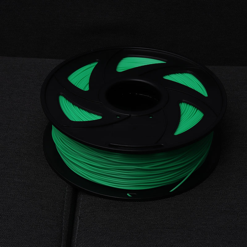 Fluorescence Yellow/Fluorescence Green 1.75mm 1KG/Roll PLA Filament for 3D Printer