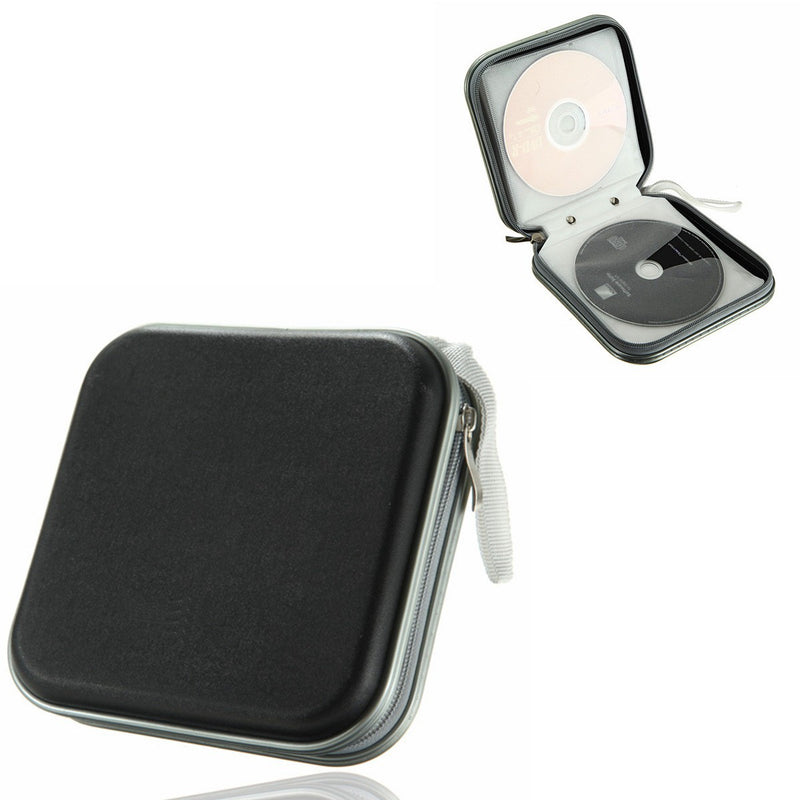 40 Disc CD DVD  Double-side Storage Case Organizer Holder Hard Wallet Album CD Storage Bag