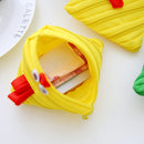Creative Zip Wallet Card Storage Bag Cute Rabbit Flog Duck Organizer Hang Bag