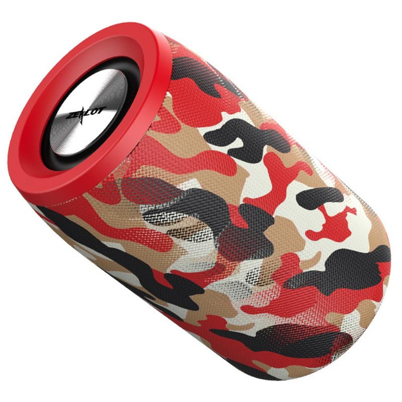 ZEALOT S32 Portable Wireless bluetooth 5.0 Speaker Heavy Bass FM Radio TF Card U Disk Outdoors Subwoofer with Mic