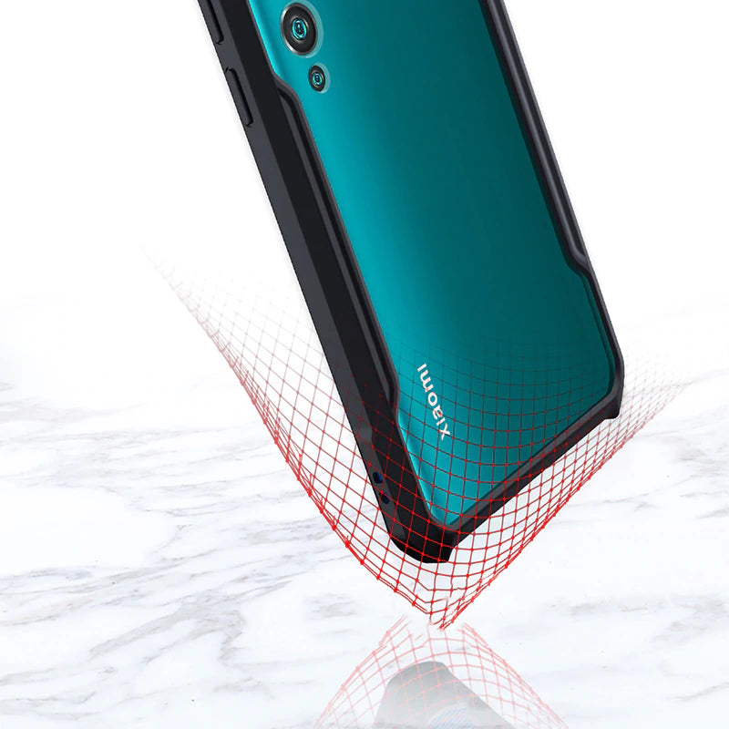 Bakeey Armor Bumper Edge Transparent Acrylic + Soft TPU Edge Protective Case for Xiaomi Mi Note 10 / Xiaomi Mi Note 10 Pro / Xiaomi CC9 Pro