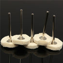 5pcs 25mm Felt Cloth Polishing Buffing Wheel for Rotary Grinder Tool