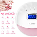 72W UV LED Nail Lamp SUN5s UV Light Nail Dryer Machine Curing Gel Polish Nail