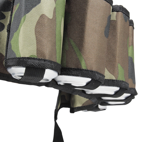 6 Pack Beer Soda Belt Drinks Beer Belt Holder Bottlr Carrier For Outdoor Camping Party