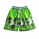 S-5292Men Shorts Summer Beach Pants Coconut Trees Leisure Trousers Quick-drying Surfing Board Shorts