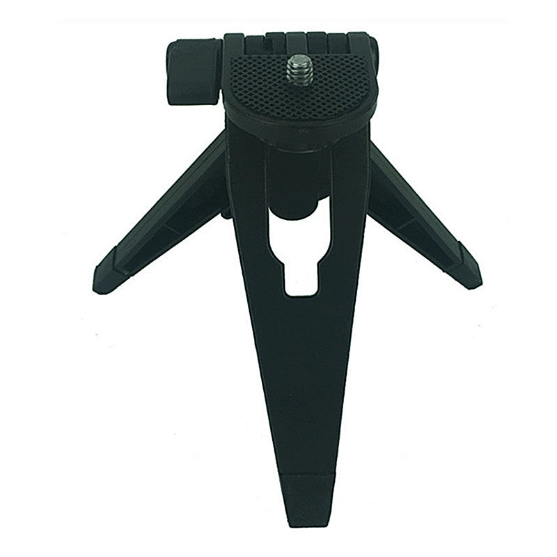 Portable Mini Foldable Tripod Desktop Non-slip Tripod for GoPro Cell Phones Camera