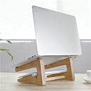 Multifunctional Wooden Detachable Desktop Stand Holder for Macbook Laptop Tablet Phone Keyboard