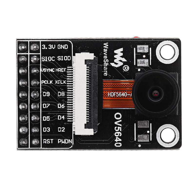 Wareshare OV5640 Camera Module 2592x1944 5 Million Pixels Development Board Fisheye Lens STM32 Wide Viewing Angle