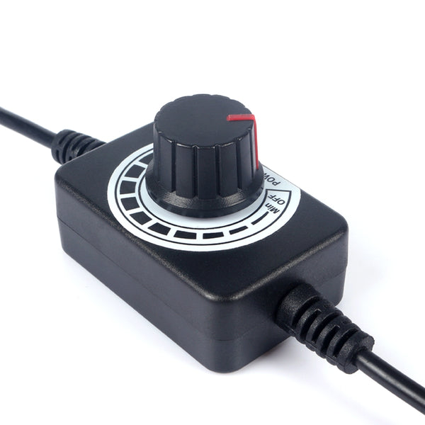 5-24V Regulated PWM DC Motor Speed Controller Adjustable Motor Fan Speed Controller Blower Motor Speed Regulator Dimmer Switch