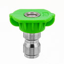 0 15 25 40 Degree Soap Quick Release Connect Jet Power Wash Spray Nozzle Tip Set