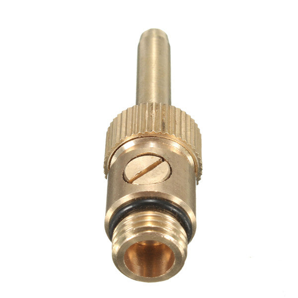 Brass Adjustable Water Flow Universal Straight Jetting Fountain Nozzle