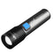 WARSUN T6 3 Modes+Zoomable USB Rechargeable 18650 LED Flashlight Power Bank Waterproof Torch Light