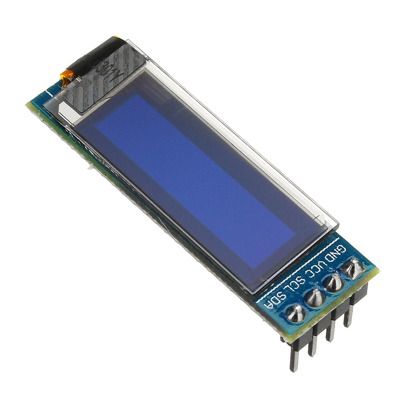 Geekcreit 0.91 Inch 128x32 IIC I2C Blue OLED LCD Display DIY Module SSD1306 Driver IC DC 3.3V 5V
