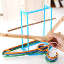Creative Clothes Hanger Storage Rack Multifunctional Clothespin Oraganizer Holder
