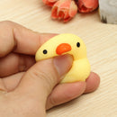 Yellow Duckling Duck Squishy Squeeze Cute Healing Toy Kawaii Collection Stress Reliever Gift