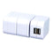 3-in-1 TR-193U Conversion Plug Boxed Multi-function Travel Adapter Plug Battery Charger