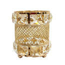 Makeup Brush Storage Bucket Desktop Cosmetics Organizer Pens Pencils Holder