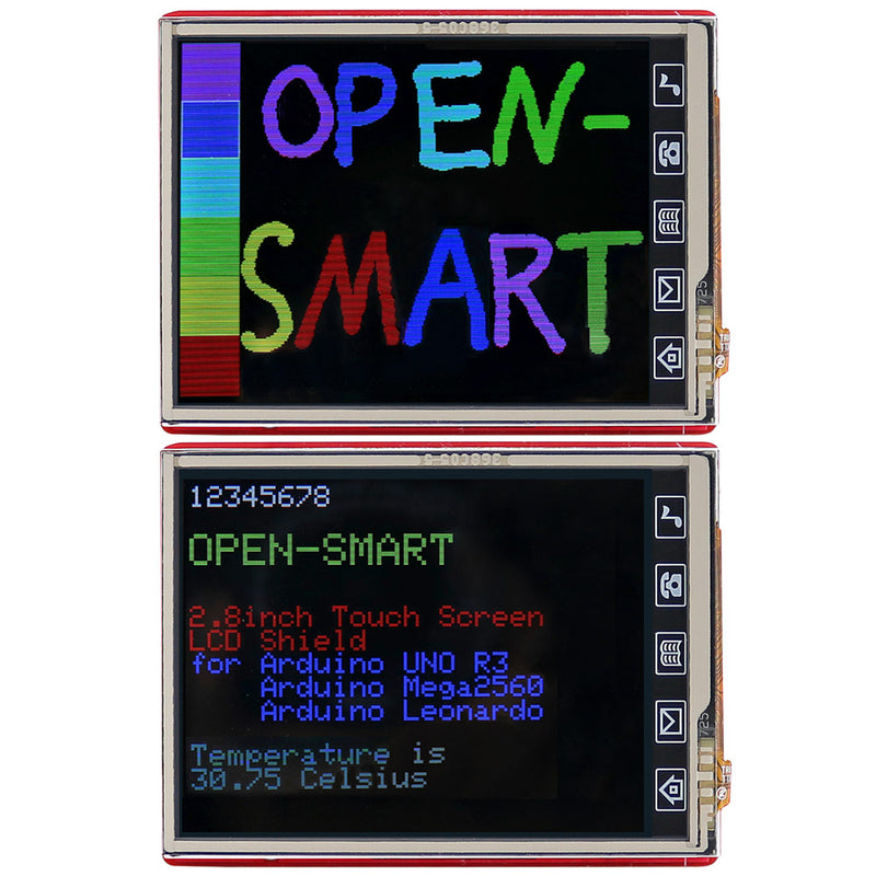 2.8 inch TFT LCD Display Shield + UNO R3 Board with TF Card Touch Pen USB Cable Kit For UNO Mega2560 Leonardo