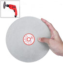 8 Inch Diamond Lapidary Glass Gemstone Grinding Flat Lap Disc Grinding Polishing Wheel 150 Grits