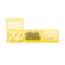 IPRee 7 Days Weekly Pill Case 21 Squares Travel Portable Medicine Storage Box Pill Container