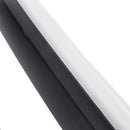 Pair Matte Black LED Car Headlight Front Shell Cover Trim For Nissan Navara NP300 2015 2016