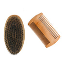 Beard Grooming & Trimming Kit Facial Styling Shaver Comb Brush Scissors Mens Care Tool Set