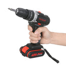Minleaf ML-ED1 48VF Cordless Electric Impact Drill Rechargeable Drill Screwdriver W/ 1 or 2 Li-ion Battery