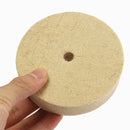 Drillpro 6 Inch 150mm Polishing Buffing Wheel Wool Felt Polisher Disc Pad