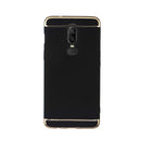 Bakeey Ultra-thin 3 in 1 Plating Frame Splicing PC Hard Protective Case For OnePlus 6