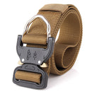 ENNIU FA39 125cm x3.8cm Nylon Wrist Belt Punch Free Quick Release Inserting Buckle Tactical Belt Leisure Belt