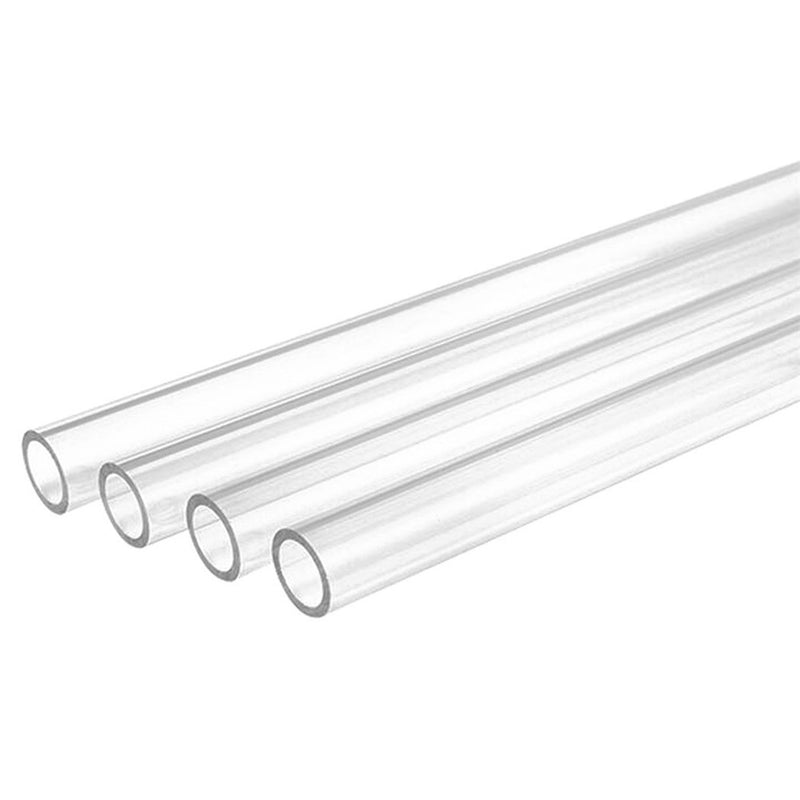 4pcs 500mm PETG Tubing Rigid Tubes Set 10/14mm Clear Bending Hard Tubes Water Cooling