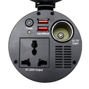 DC 12V to AC 220V 300W Power Inverter Converter Car Charger Charging Cup Holder With Dual USB Port