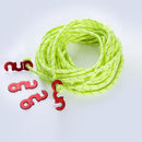 Naturehike NH15A004-A 4pcs Aluminum Alloy Wind Rope Buckle Camping Tent Accessories with 12m Rope