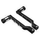 Motorcycle Edge Cut Heel/Toe Shift Lever with Shifter Peg For Harley Touring Softail