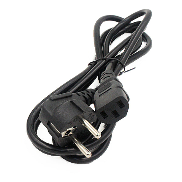 1.5m AC EU 3 Pins Plug VDE Power Supply Adapter Cord Cable Power Adapter Connector Line for Three Sockets Equipment