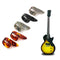 5Pcs Celluloid Guitar Picks Guitar Thumb Plectrums for Guitar