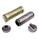 IPRee EDC Portable Waterproof Tank CNC Aluminum Sealed Bottles Pill Capsule Compartment