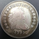Flowing Hair Half Dollar Coin United States Of Liberty American Coins USA 1795 Decorations