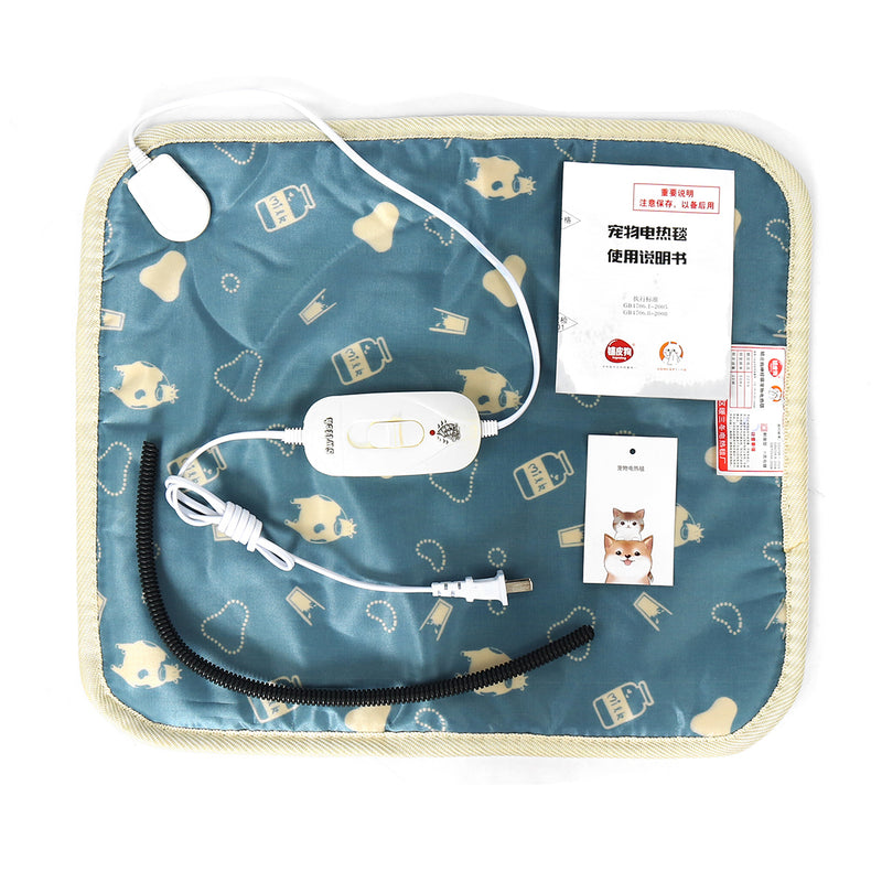 S/M/L 35-50C Pet Heating Blanket 3 Gears Temperature Cat Dog Heated Pads