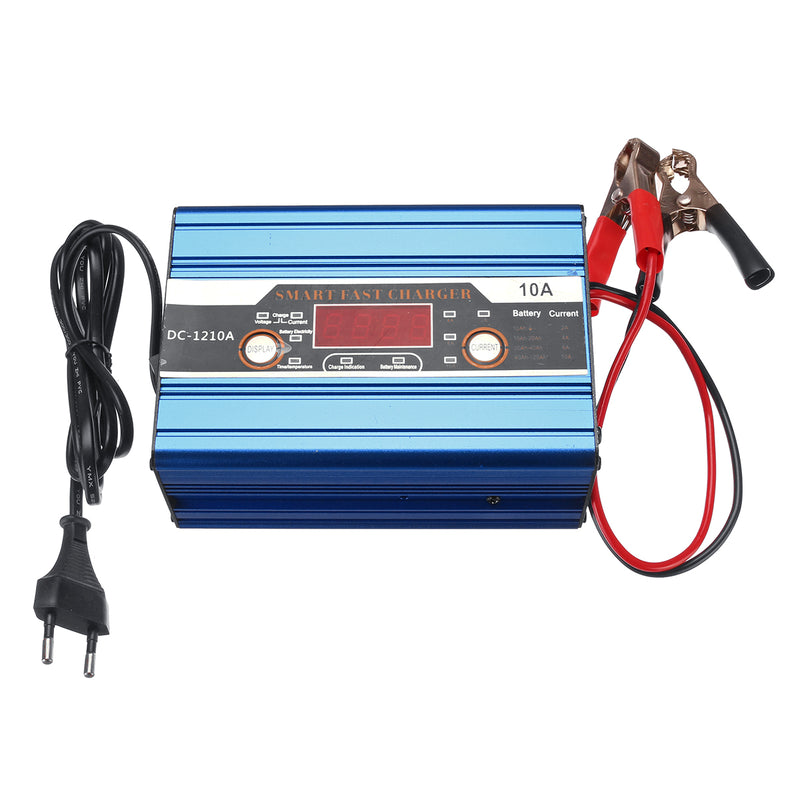 DC-1210A Smart Battery Charger Maintainer 12V 10A  Battery Charging Equipment Car Battery Supplying