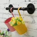50cm Bathroom Towel Holder Bar Rack Hanger Black Towel Shelf Shower Room Iron Storage Shelves