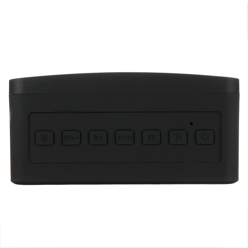 Portable Mini Wireless bluetooth Speaker Alarm Clock Sleep Sound Stereo Music Speaker