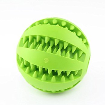 7CM Interactive IQ Treat Ball Rubber Dog Balls Toys with Bite Resistant Soft Rubber Dog Balls