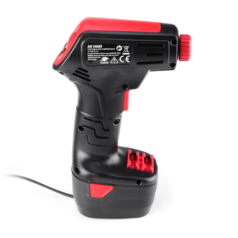 12V Cordless Tyre Inflator Electric Car Air Compressor Tyre Air Pump Digital LCD