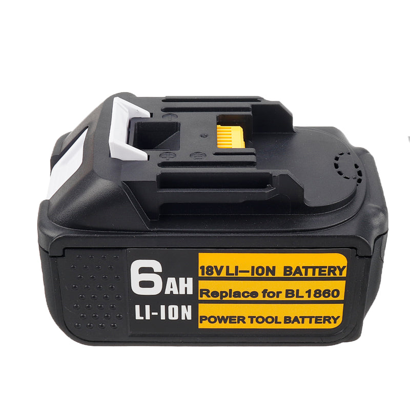 Upgrade LED MAK-18B-Li 18V Li-Ion 3.0Ah-6.0Ah Battery Rubber Cover Replacement Power Tool Battery For Makita BL1830 BL1840 BL1850 BL1860 Makita 18V Tools