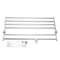 Wall Mounted Towel Holder Rack Hook Hanger Bar Shelf Rail Storage Bathroom Hotel