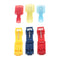 Excellway 150 Pcs T-Taps Female Male Insulated Wire Quick Splice Terminal Connectors Combo Set